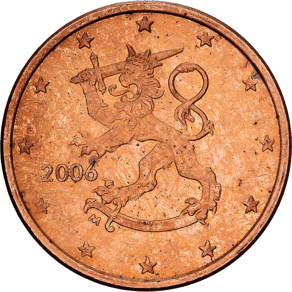 Finnland, Euro Cent, 2006, Vantaa, Copper Plated Steel, VZ, KM:98