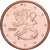 Finlandia, Euro Cent, 2007, Vantaa, Acciaio placcato rame, SPL+, KM:98