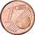 Finlandia, Euro Cent, 2007, Vantaa, Acciaio placcato rame, SPL+, KM:98