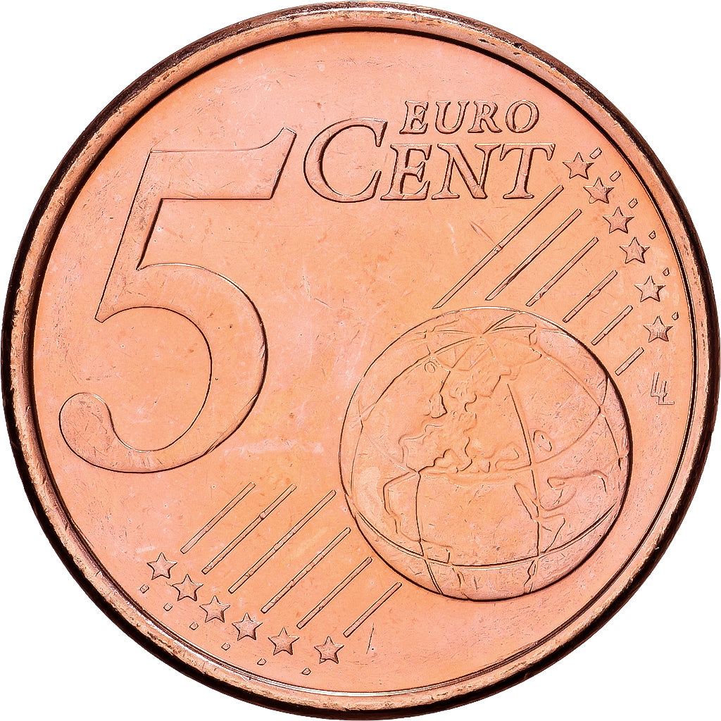 Finland, 5 Centimes, 2001, Vantaa, Copper Plated Steel, FDC