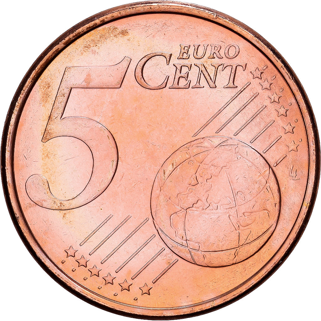 Finnland, 5 Centimes, 2001, Vantaa, Copper Plated Steel, UNZ+