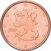 Finlande, 5 Centimes, 2007, Vantaa, Cuivre plaqué acier, SPL+