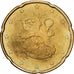 Finland, 20 Euro Cent, série FDC, 2007, Mint of Finland, Nordic gold