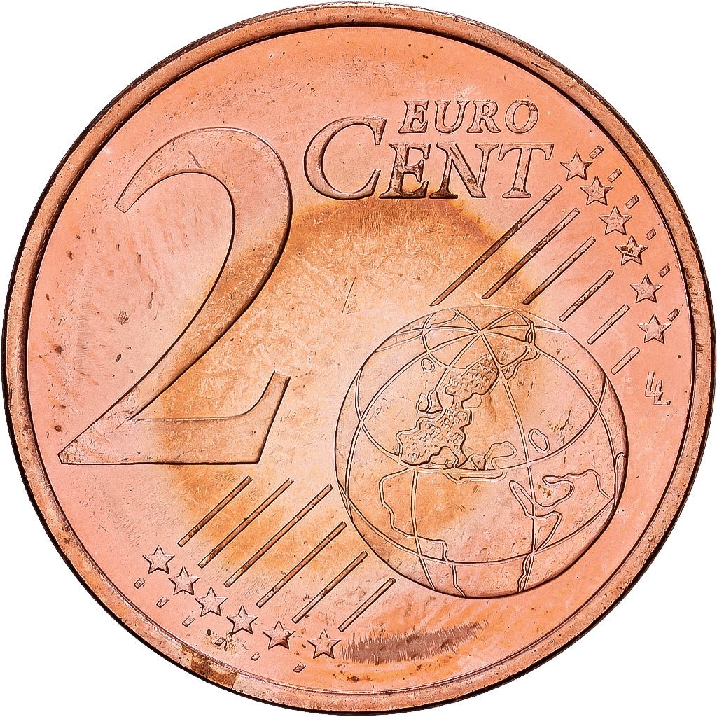 Finland, 2 Euro Cent, 2006, Vantaa, Copper Plated Steel, AU(55-58), KM:99
