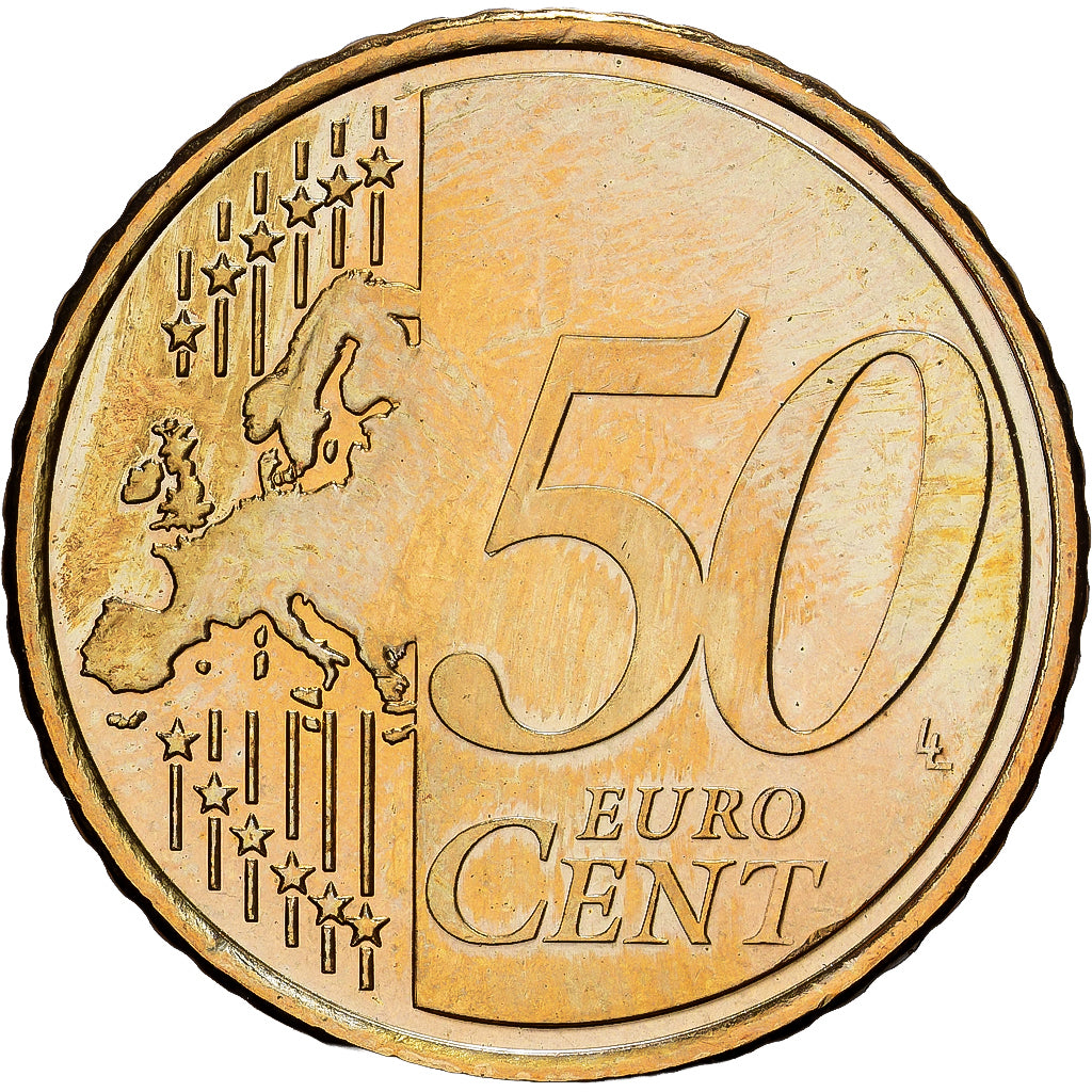 Finland, 50 Euro Cent, série FDC, 2007, Mint of Finland, Nordic gold, UNC
