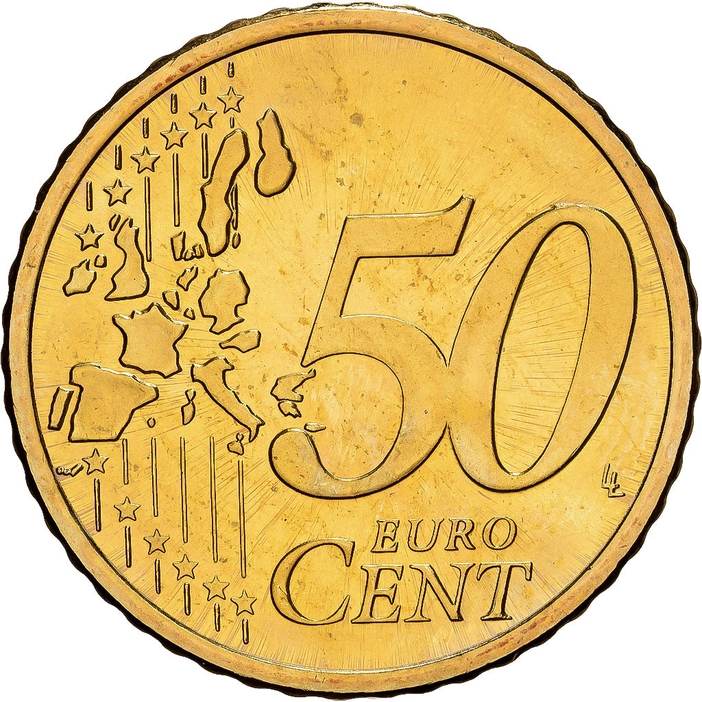Finnland, 50 Euro Cent, série FDC, 2005, Mint of Finland, Nordic gold, STGL