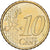 Finlandia, 10 Euro Cent, 2001, Vantaa, Nordic gold, MS(60-62)