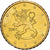 Finlandia, 10 Euro Cent, 2001, Vantaa, Nordic gold, MS(65-70)