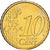 Finlandia, 10 Euro Cent, 2001, Vantaa, Nordic gold, MS(65-70)