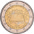 Finlandia, 2 Euro, Traité de Rome, 2007, Vantaa, Bimetaliczny, MS(63), KM:138