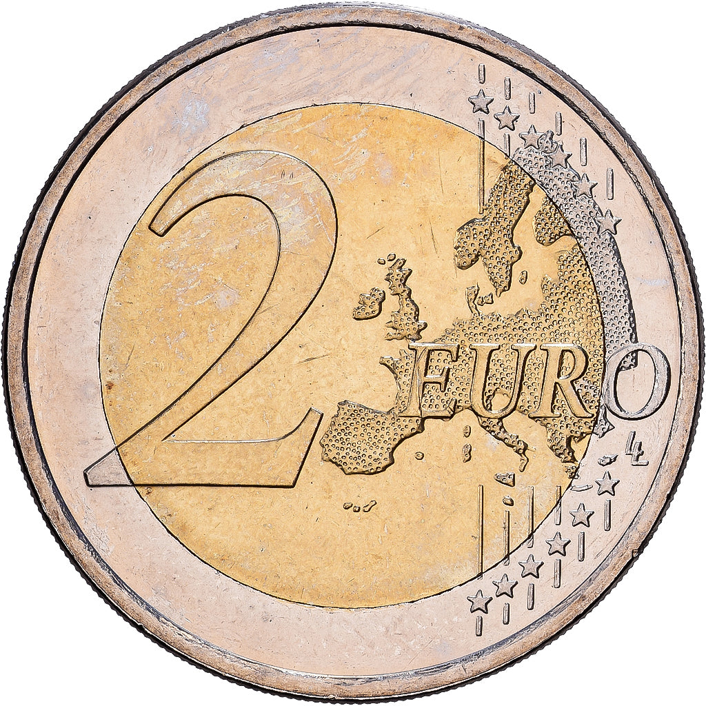 Finland, 2 Euro, Traité de Rome, 2007, Vantaa, Bi-Metallic, UNC-, KM:138