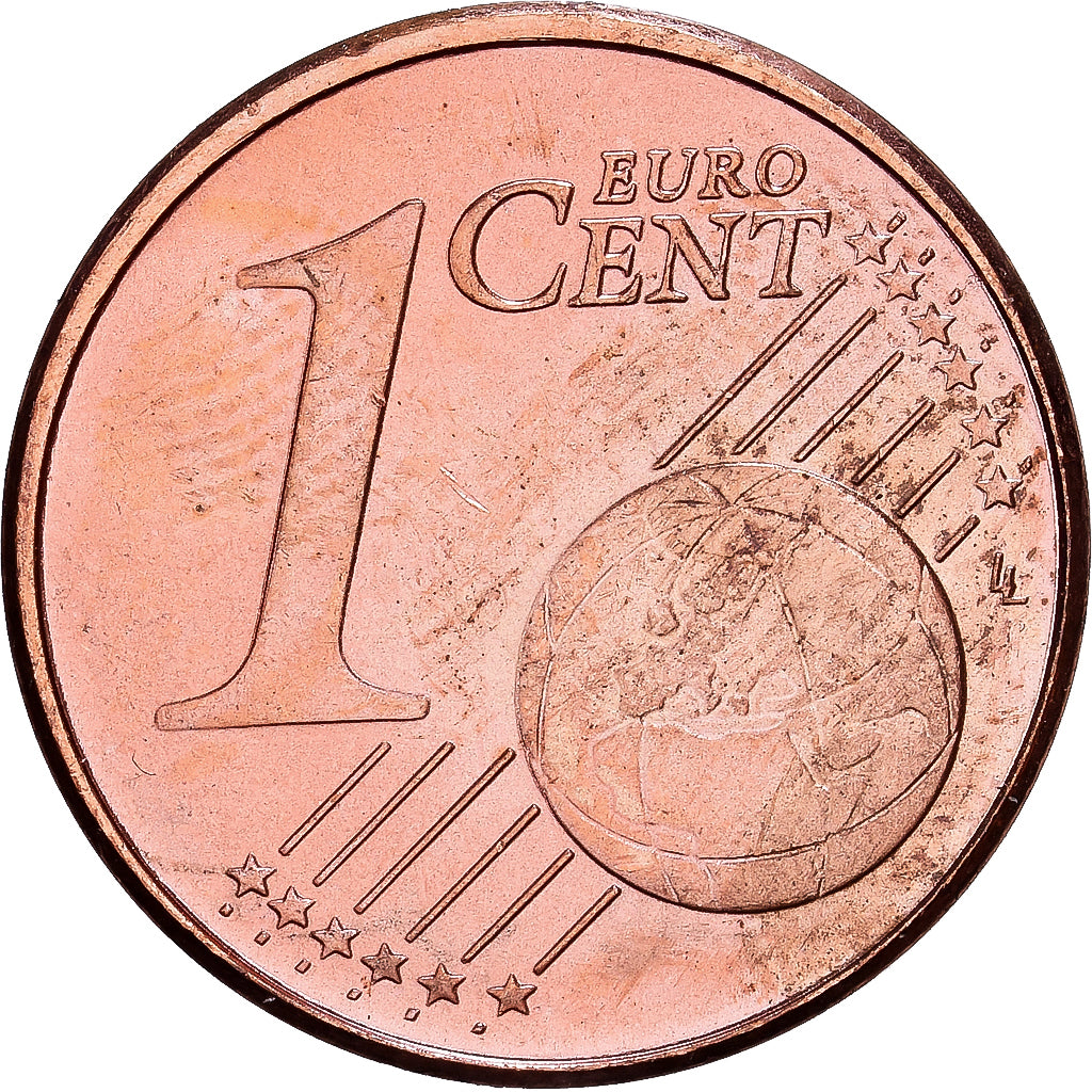 Portugal, Euro Cent, 2004, Lisbon, Copper Plated Steel, MS(63), KM:740