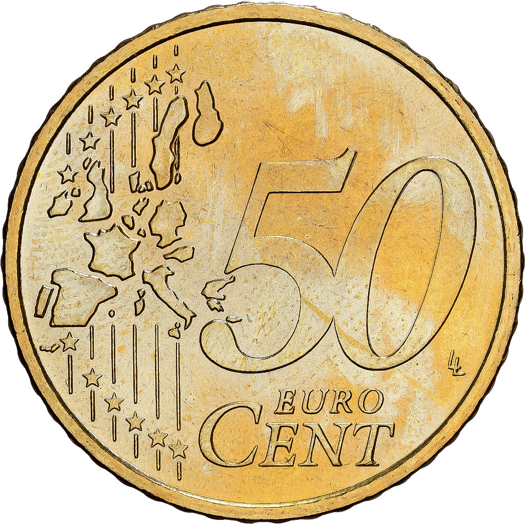 Portugal, 50 Euro Cent, 2004, Lisbonne, Or nordique, FDC, KM:765