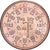 Portugal, 5 Euro Cent, 2004, Lisbon, Copper Plated Steel, UNC-, KM:742