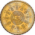 Portugal, 10 Euro Cent, 2002, Lisbon, Nordic gold, MS(63), KM:743