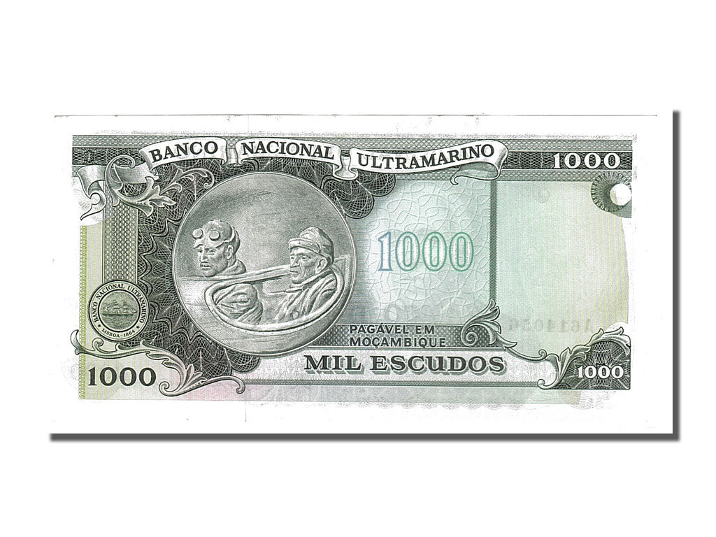 Banknote, Mozambique, 1000 Escudos, 1972, 1972-05-23, UNC(65-70)