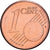 GERMANIA - REPUBBLICA FEDERALE, Euro Cent, 2005, Stuttgart, Acciaio placcato
