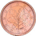 Federal Republic of Germany, 2 Euro Cent, 2005, Stuttgart, Copper Plated Steel
