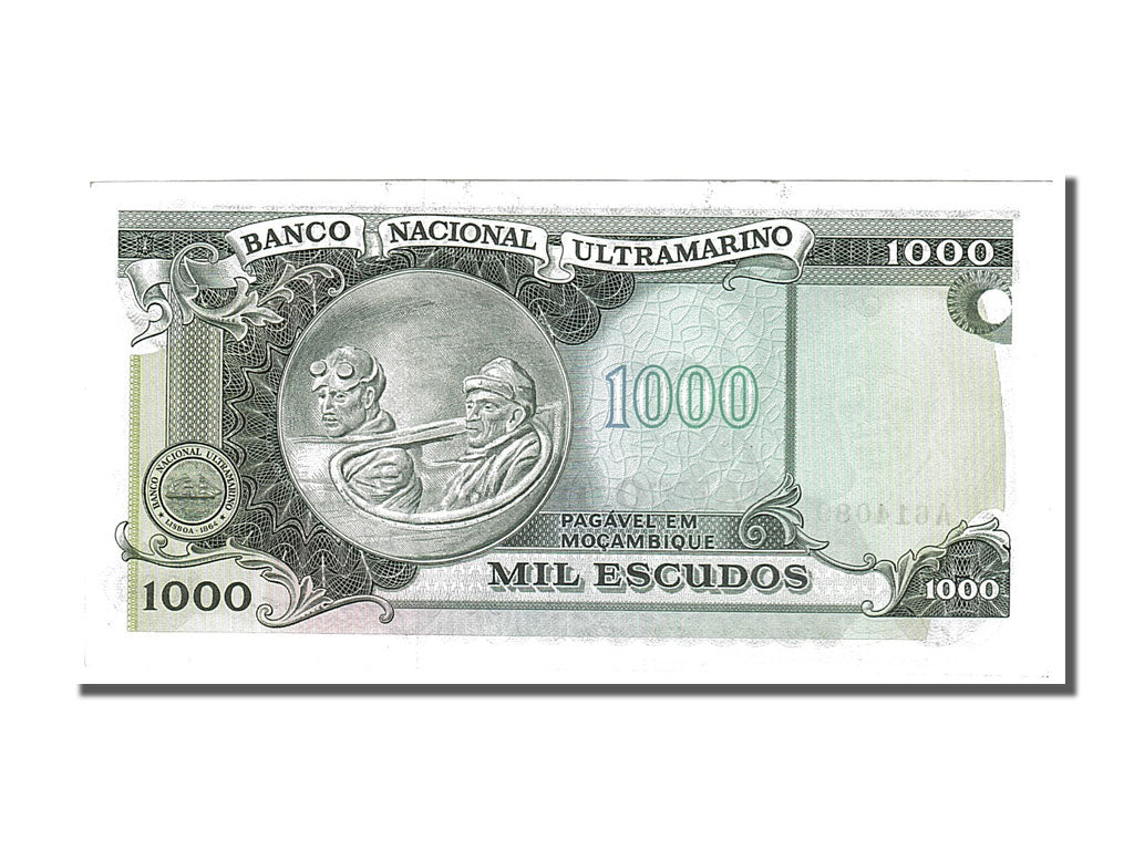 Banknote, Mozambique, 1000 Escudos, 1972, 1972-05-23, UNC(65-70)
