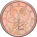 Federal Republic of Germany, Euro Cent, 2004, Stuttgart, Copper Plated Steel