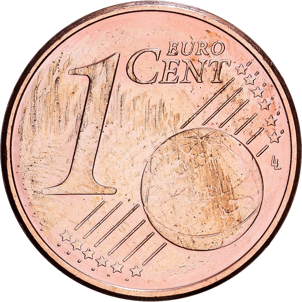 Federal Republic of Germany, Euro Cent, 2004, Stuttgart, Copper Plated Steel