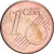 Federale Duitse Republiek, Euro Cent, 2004, Stuttgart, Copper Plated Steel