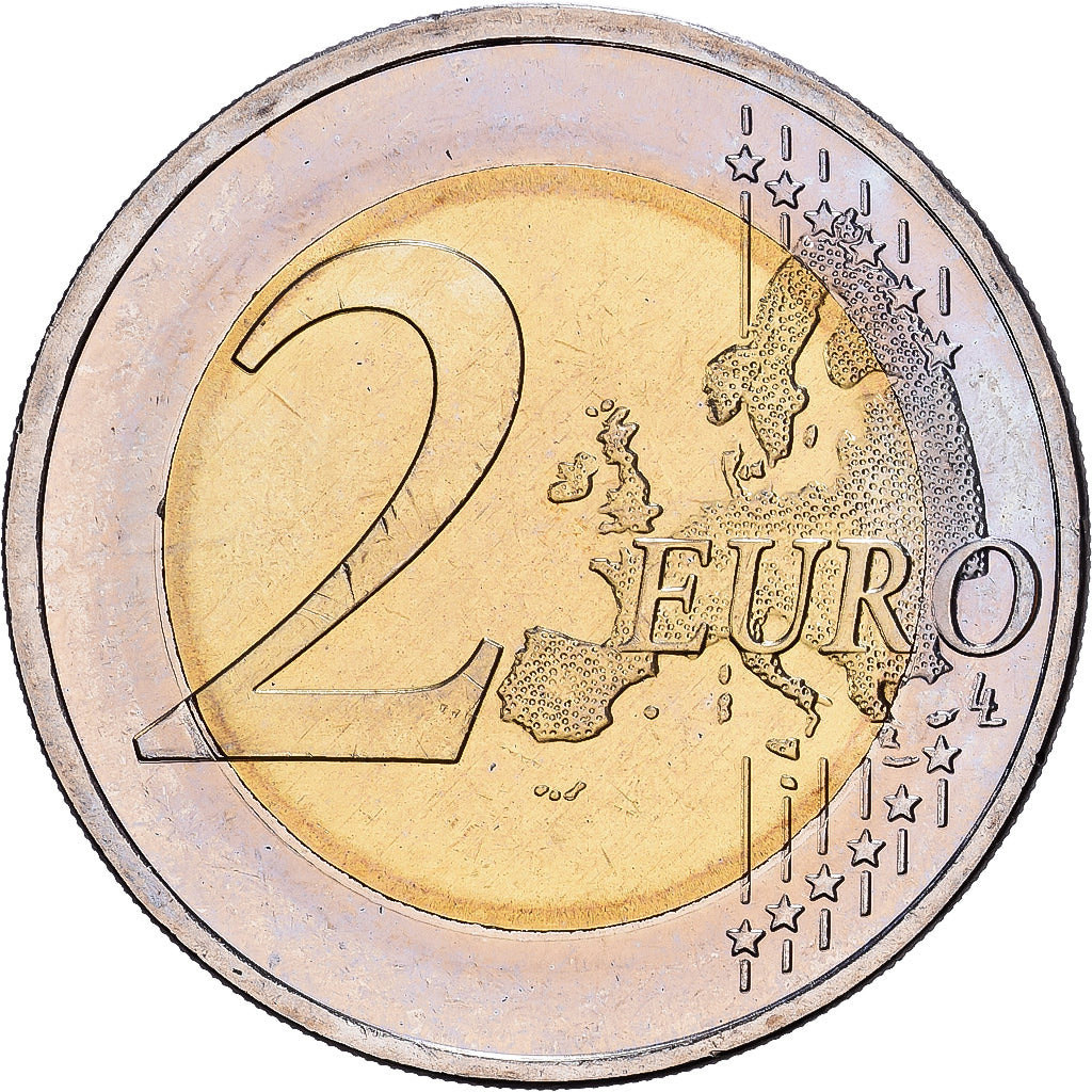 Germania, 2 Euro, 2007, Stuttgart, Bi-metallico, SPL