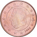 België, Albert II, 5 Euro Cent, 2006, Brussels, Copper Plated Steel, UNC-