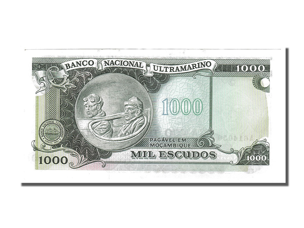 Banknote, Mozambique, 1000 Escudos, 1972, 1972-05-23, UNC(65-70)