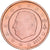 België, Albert II, 2 Euro Cent, 2007, Brussels, Copper Plated Steel, UNC-