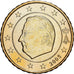 Bélgica, Albert II, 10 Euro Cent, 2005, Brussels, Nordic gold, MS(63), KM:227