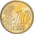 Österreich, 10 Euro Cent, 2007, Vienna, Messing, UNZ, KM:3085
