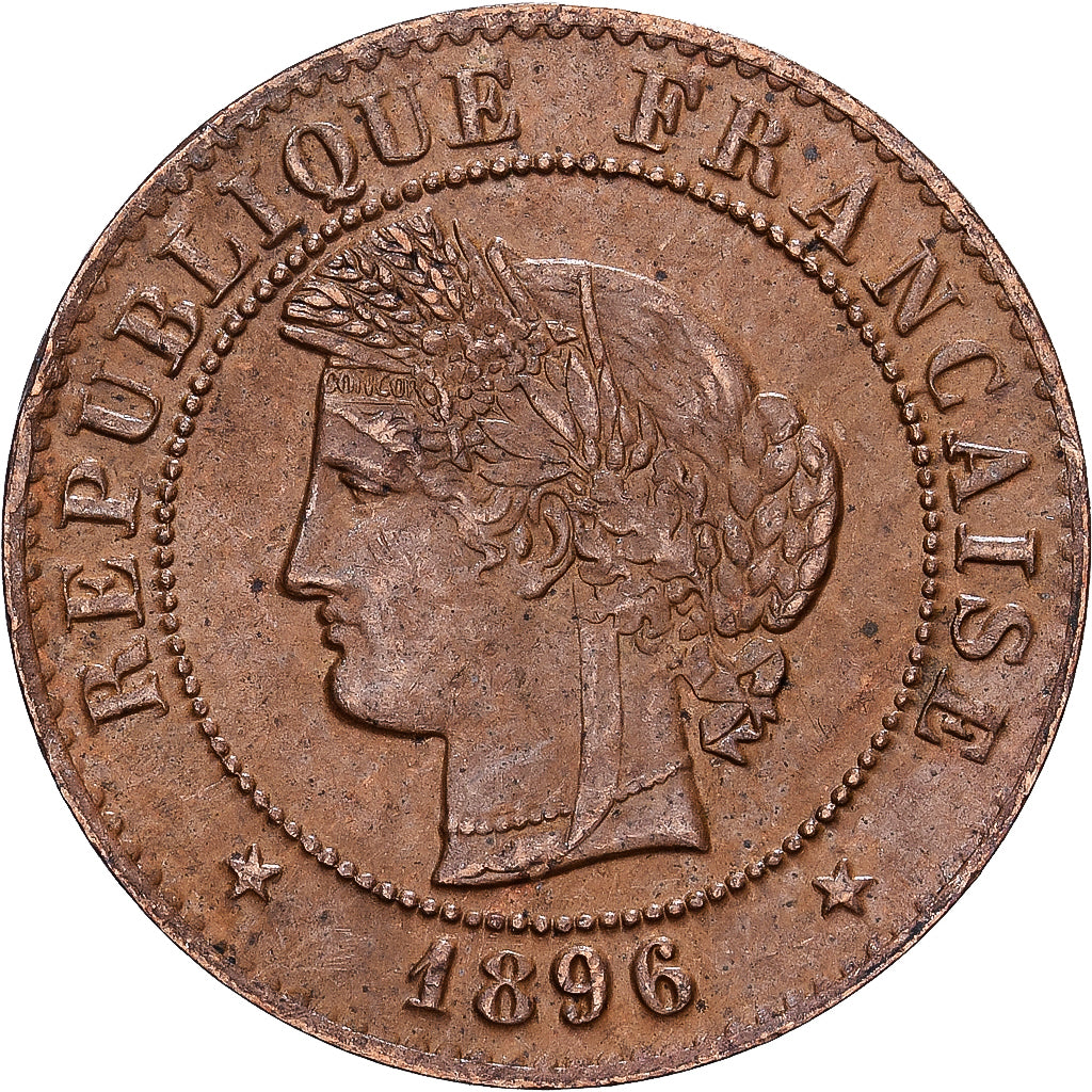 France, 1 Centime, Cérès, 1896, Paris, Bronze, TTB, Gadoury:88