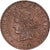 Francja, 1 Centime, Cérès, 1884, Paris, Brązowy, EF(40-45), Gadoury:88