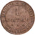 Francja, 1 Centime, Cérès, 1879, Paris, Brązowy, VF(30-35), Gadoury:88