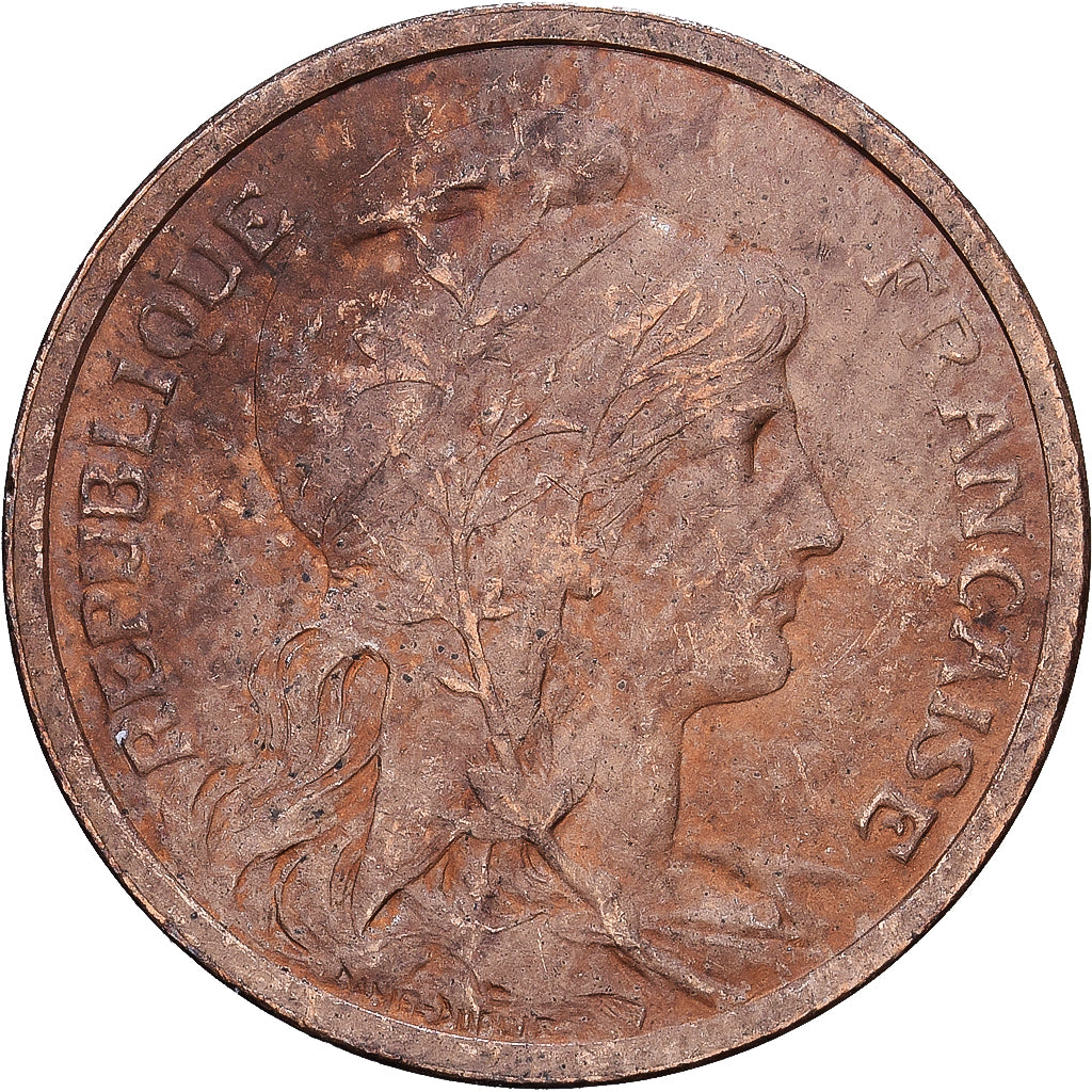 Francia, 1 Centime, Dupuis, 1899, Paris, Bronce, MBC, Gadoury:90, KM:840