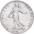 Frankrijk, 50 Centimes, Semeuse, 1918, Paris, Zilver, PR+, Gadoury:420, Le