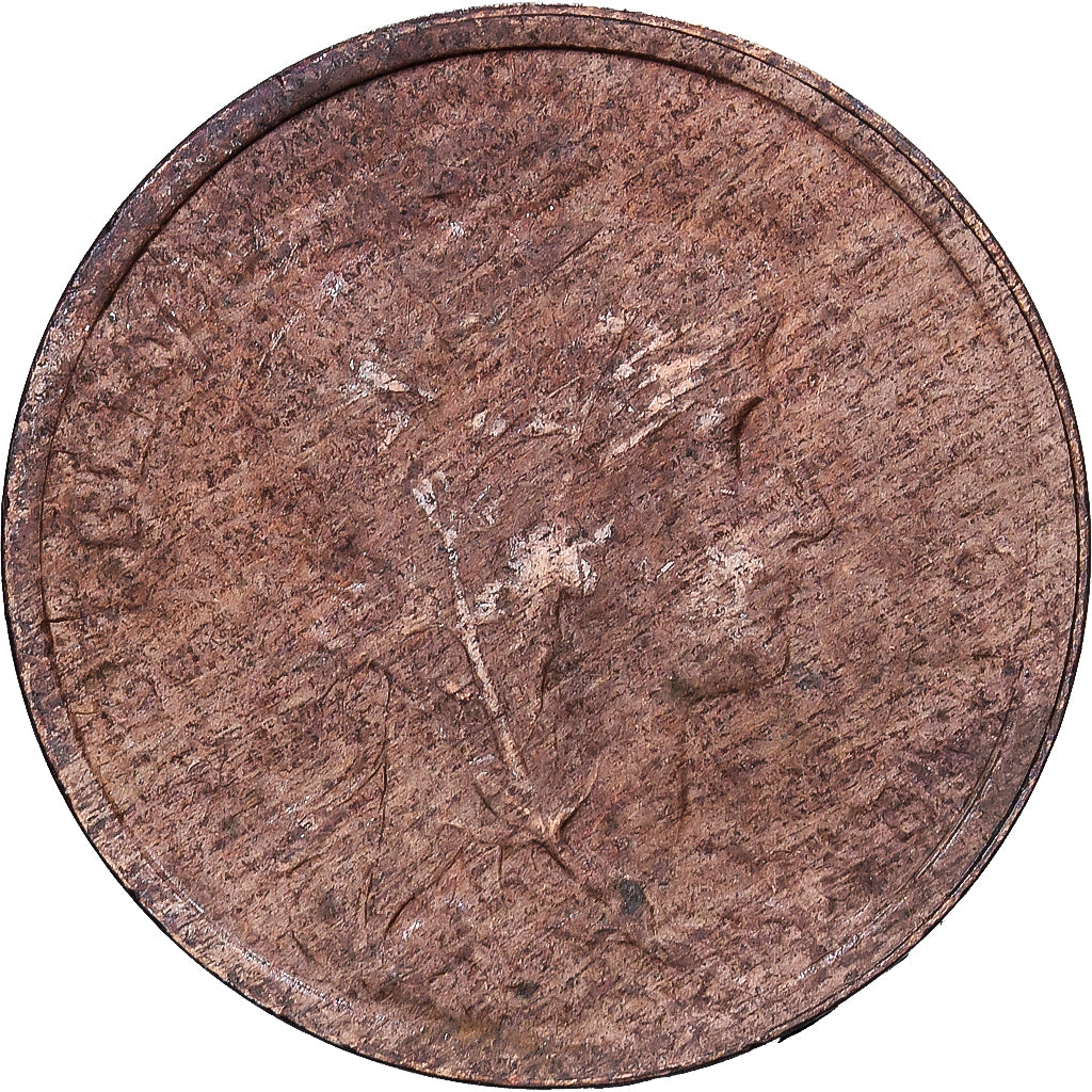 France, Centime, Dupuis, 1916, Paris, Bronze, TB+, Gadoury:90, KM:840
