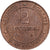 France, 2 Centimes, Cérès, 1897, Paris, Bronze, TB+, Gadoury:105, KM:827.1
