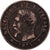 Francia, Napoleon III, 2 Centimes, 1857, Paris, Bronce, BC+, Gadoury:103