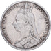 Gran Bretagna, Victoria, Shilling, 1889, British Royal Mint, Argento, MB