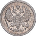 Russie, Nicholas II, 10 Kopeks, 1905, Saint-Pétersbourg, Argent, TB+, KM:20a.2