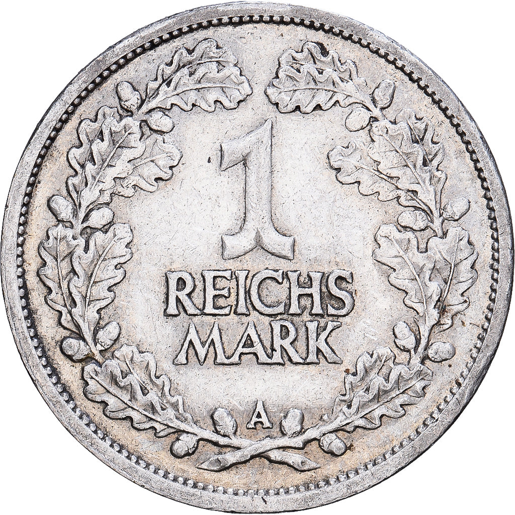 Munten, Duitsland, Weimarrepubliek, Mark, 1925, Berlin, FR+, Zilver, KM:42