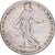 Francia, 50 Centimes, 1912, Paris, Plata, MBC