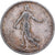 Francja, Franc, Semeuse, 1912, Paris, Srebro, EF(40-45), KM:844.1