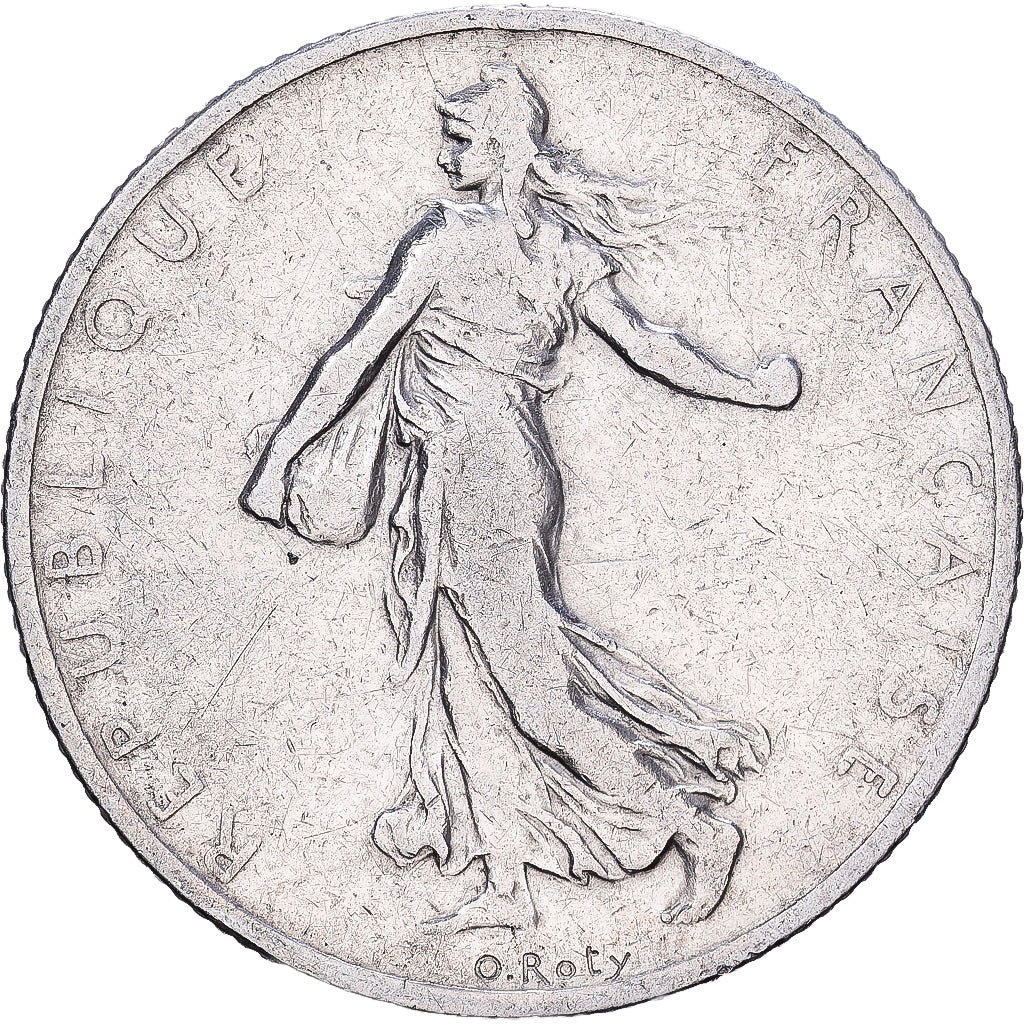 Francia, 2 Francs, Semeuse, 1898, Paris, Plata, BC+, Gadoury:532, KM:845.1