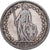 Suiza, 2 Francs, 1904, Bern, Plata, MBC, KM:21