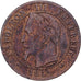 France, 2 Centimes, 1862, Bordeaux, Bronze, VF(30-35), KM:796.6