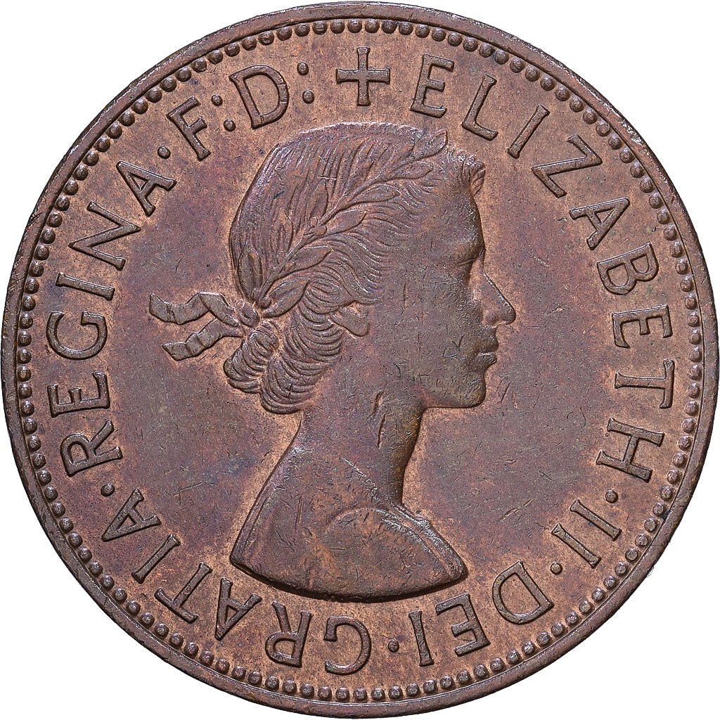 Großbritannien, Penny, 1963, British Royal Mint, Bronze, SS