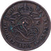 België, 2 Centimes, 1909, Koper, ZF, KM:36
